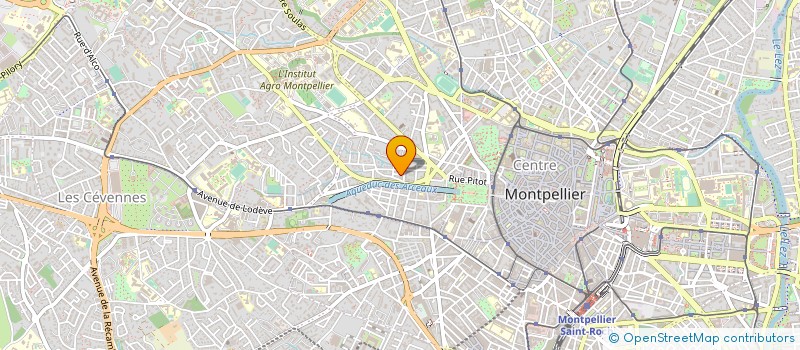 localisation de l'entreprise AUBERGE CEVENOLE à MONTPELLIER