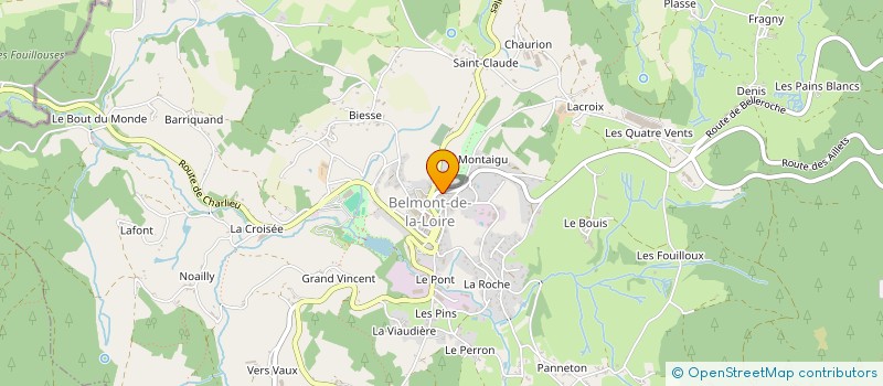 localisation de l'entreprise AUBERGE DE BELLEROCHE CHEZ CO ZET  BELLEROCHE