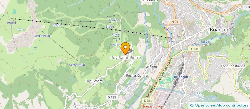 localisation de l'entreprise AUBERGE DE CATHERINE  PUY-SAINT-PIERRE