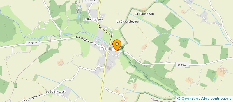 localisation de l'entreprise AUBERGE DE L ABBAYE à THIRON-GARDAIS