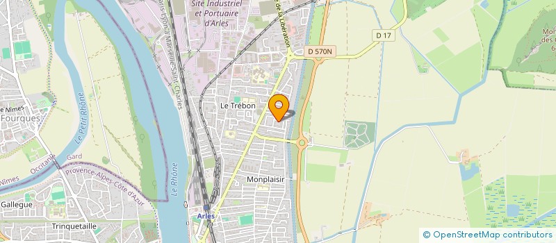 localisation de l'entreprise AUBERGE DE L'ABBAYE SARL à ARLES
