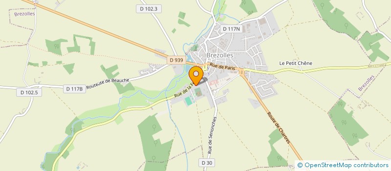 localisation de l'entreprise AUBERGE DE L'AVRE à MONTIGNY-SUR-AVRE