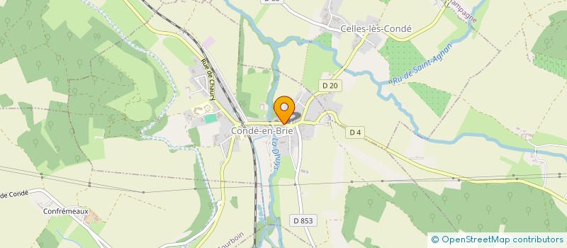 localisation de l'entreprise AUBERGE DE L'OMOIS à VALLEES EN CHAMPAGNE