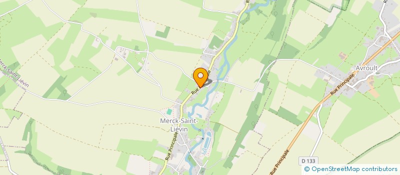 localisation de l'entreprise AUBERGE DE LA LICORNE  AUDINCTHUN