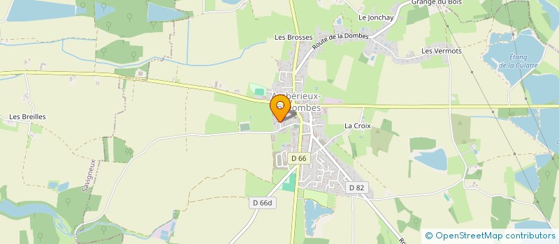 localisation de l'entreprise AUBERGE DE LA TOUR  AMBERIEUX-EN-DOMBES