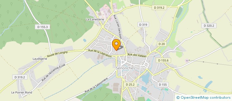 localisation de l'entreprise AUBERGE DE LA VALLEE à DIGNY