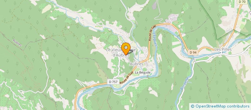 localisation de l'entreprise AUBERGE DE LA VALLEE  SAINTE-JALLE