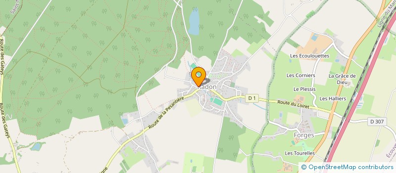 localisation de l'entreprise AUBERGE DE LA VALLEE à SAINT-CENERI-LE-GEREI