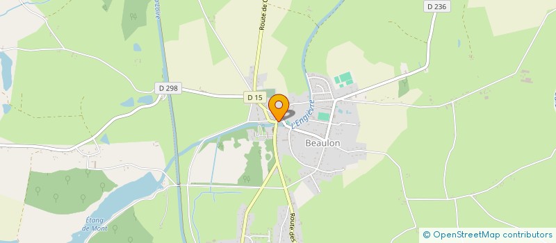 localisation de l'entreprise AUBERGE DE LA VIEILLE MAISON  BEAULON