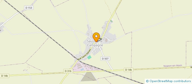 localisation de l'entreprise AUBERGE DE MORGNY  MORGNY