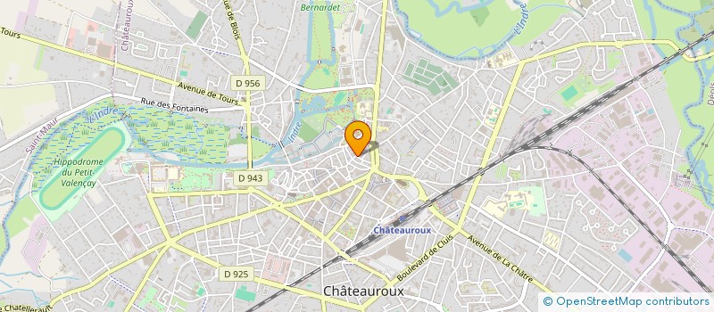 localisation de l'entreprise AUBERGE DE SAVOIE à CHATEAUROUX