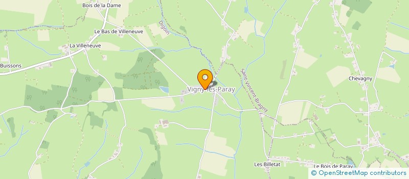 localisation de l'entreprise AUBERGE DE VIGNY à DIGOIN