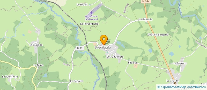 localisation de l'entreprise AUBERGE DES QUATRE SAISONS BAYLES à BREUILAUFA