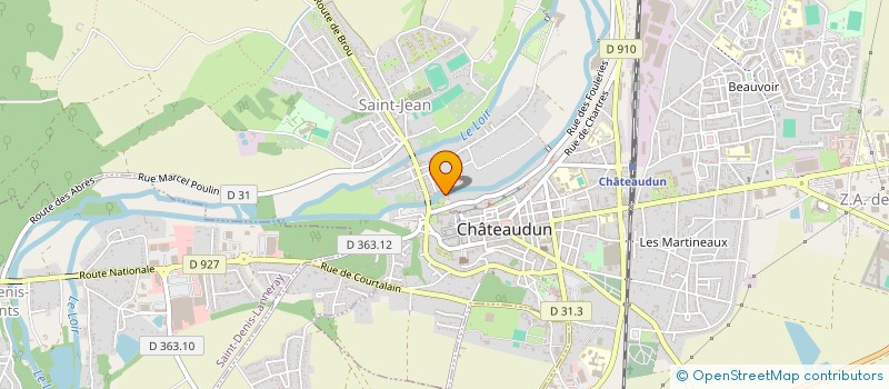 localisation de l'entreprise AUBERGE DU BASTARD à CHATEAUDUN