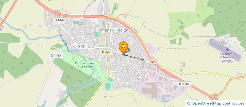 localisation de l'entreprise AUBERGE DU BREON à FONTENAY-TRESIGNY