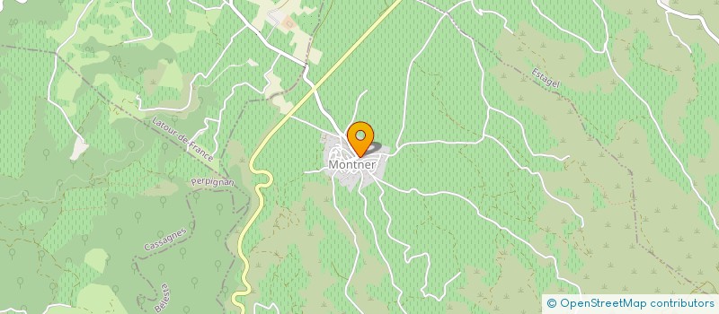 localisation de l'entreprise AUBERGE DU CELLIER  MONTNER