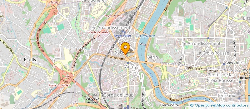 localisation de l'entreprise AUBERGE DU CHEVAL BLANC à LYON