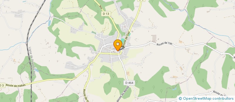 localisation de l'entreprise AUBERGE DU CHEVAL BLANC à HABAS