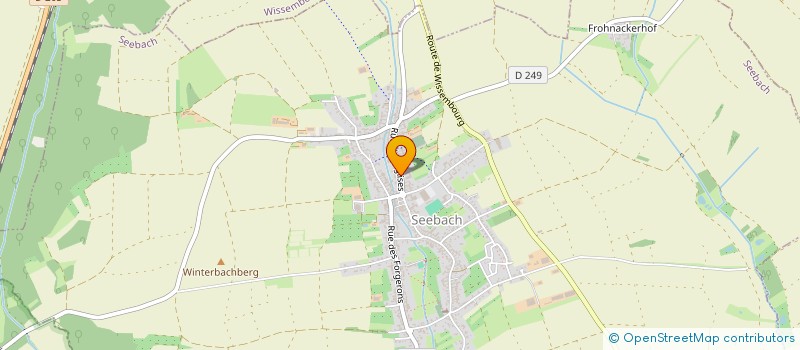 localisation de l'entreprise AUBERGE DU CHEVAL NOIR  SEEBACH