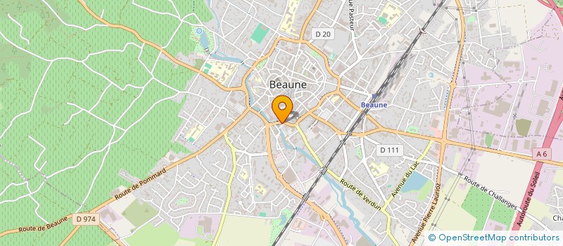 localisation de l'entreprise AUBERGE DU CHEVAL NOIR à BEAUNE