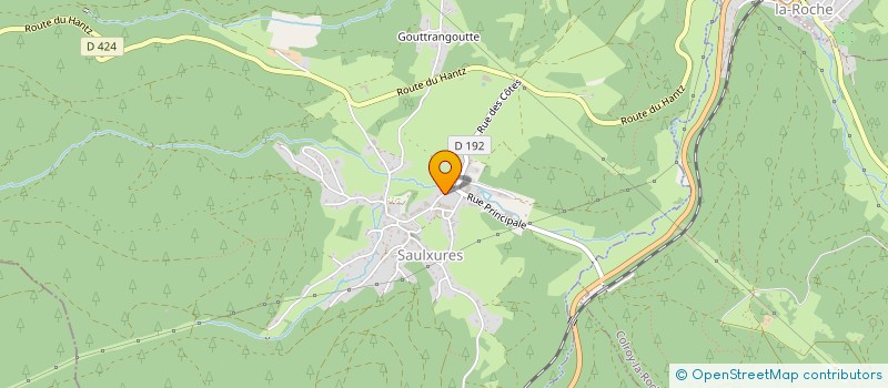localisation de l'entreprise AUBERGE DU CLIMONT à RANRUPT
