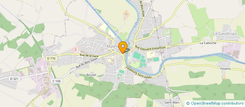 localisation de l'entreprise AUBERGE DU CORPS DE GARDE  MALESTROIT