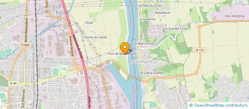localisation de l'entreprise AUBERGE DU FAISAN DORE à VILLEFRANCHE-SUR-SAONE