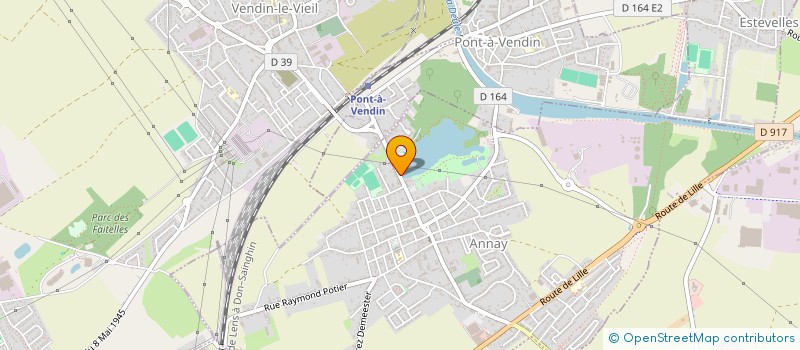 localisation de l'entreprise AUBERGE DU LAC  ANNAY