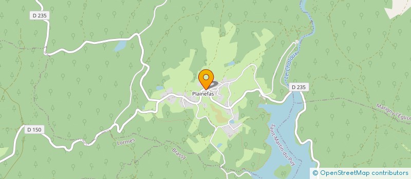 localisation de l'entreprise AUBERGE DU LAC à SAINT-MARTIN-DU-PUY
