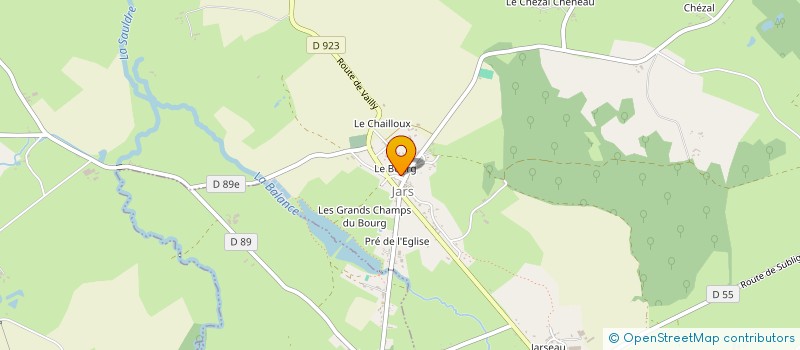 localisation de l'entreprise AUBERGE DU LAURIER  SURY-ES-BOIS