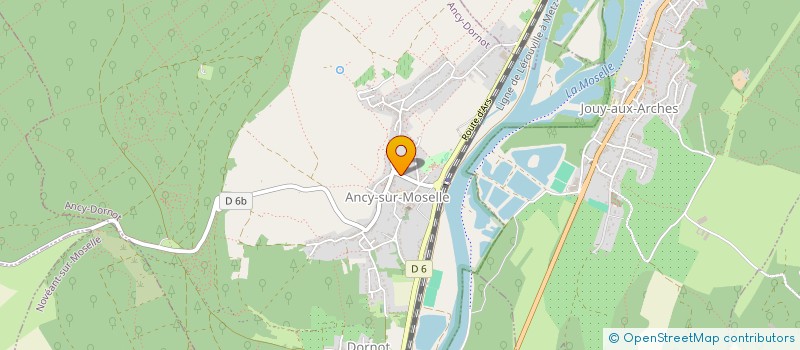 localisation de l'entreprise AUBERGE DU LION D'OR 2.0  ANCY-DORNOT