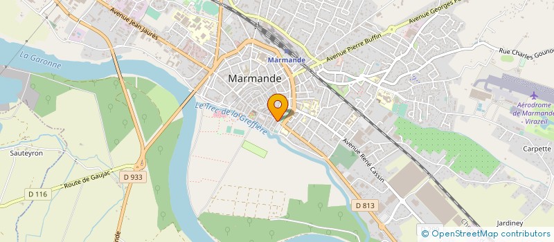 localisation de l'entreprise AUBERGE DU LION D OR  MARMANDE