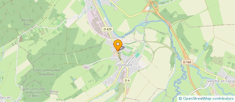 localisation de l'entreprise AUBERGE DU PARC  ROUVRES-EN-XAINTOIS