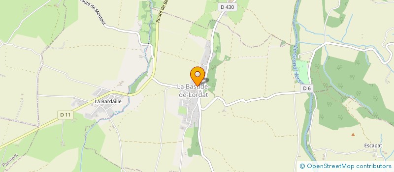 localisation de l'entreprise AUBERGE DU PETIT PRINCE à LA BASTIDE-DE-LORDAT