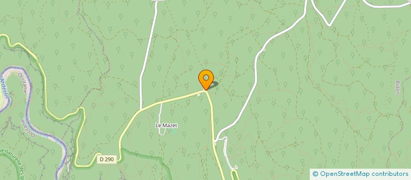 localisation de l'entreprise AUBERGE DU POUZAT  BIDON