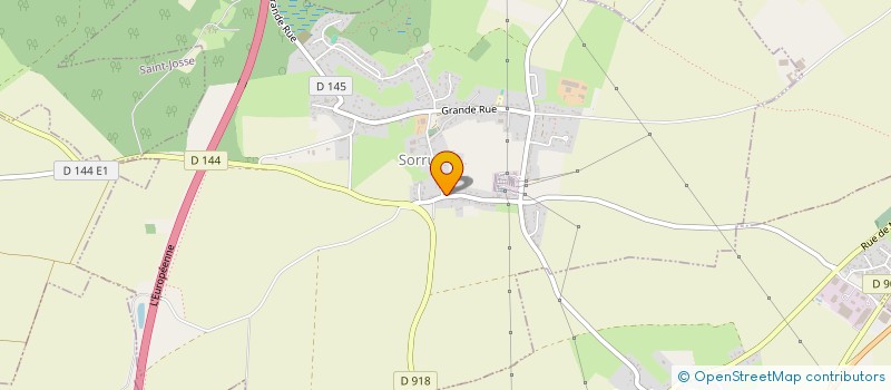 localisation de l'entreprise AUBERGE DU PRE LASSIE  SORRUS