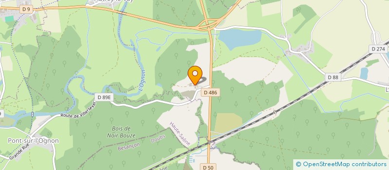 localisation de l'entreprise AUBERGE DU RULLET  LES MAGNY