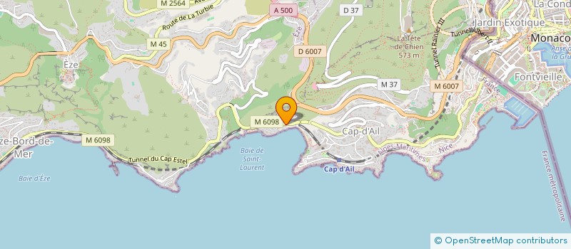 localisation de l'entreprise AUBERGE DU SOLEIL à CAP-D'AIL