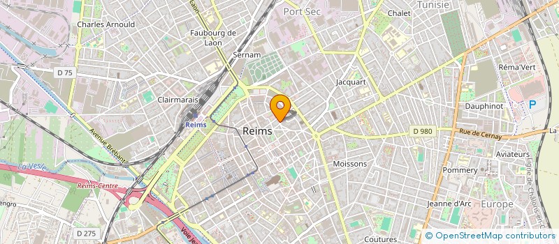 localisation de l'entreprise AUBERGE DU VIEUX MOULIN  REIMS