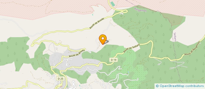 localisation de l'entreprise AUBERGE L'OUSTALOUN  BARGEMON