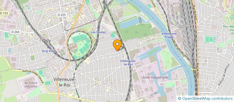 localisation de l'entreprise AUBERGE LE MORVAN  VILLENEUVE-LE-ROI