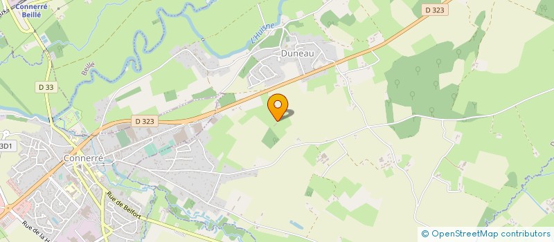 localisation de l'entreprise AUBERGE LES BLES D'OR à RUAUDIN