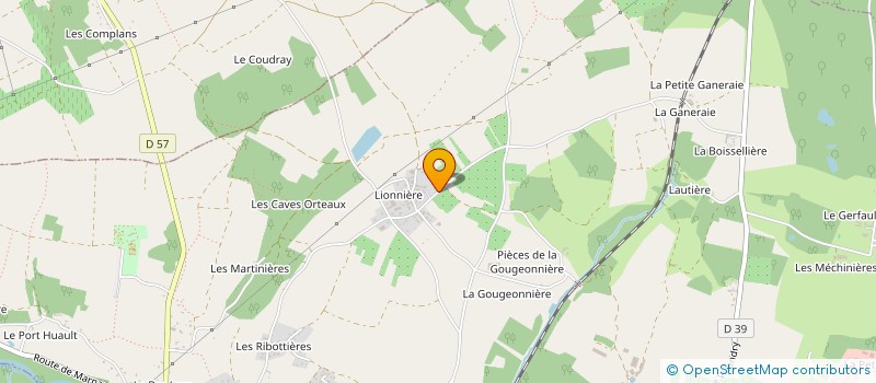 localisation de l'entreprise AUBERGE POM'POIRE  AZAY-LE-RIDEAU