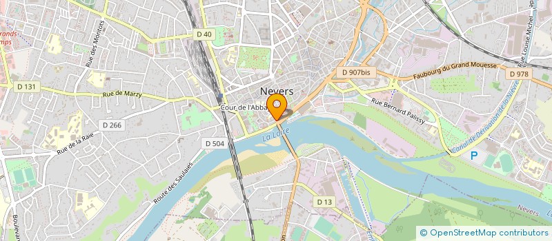 localisation de l'entreprise AUBERGE SAINT LOUIS à NEVERS