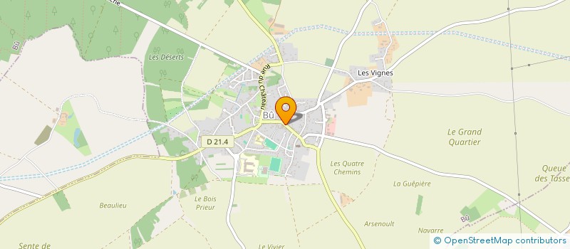 localisation de l'entreprise AUBERGE SAINT PIERRE SARL à BU