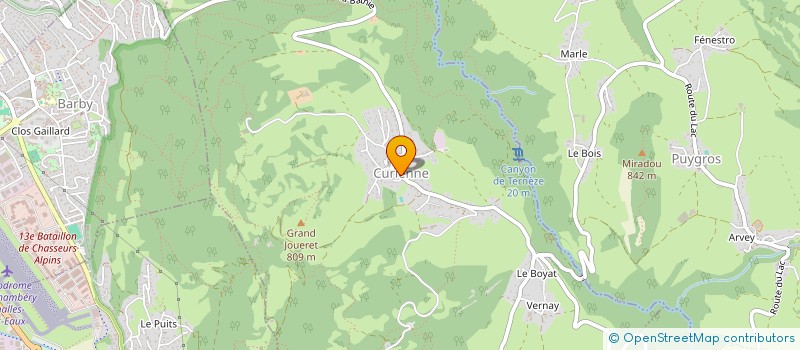 localisation de l'entreprise AUBERGE ST MICHEL  CURIENNE