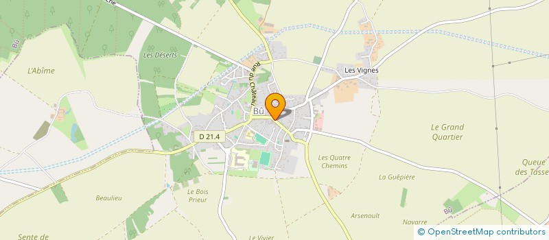 localisation de l'entreprise AUBERGE ST PIERRE SARL à BU