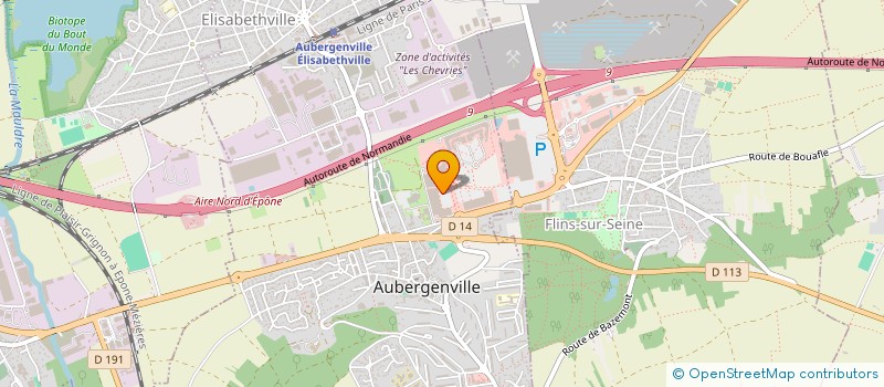 localisation de l'entreprise AUBERGENVILLEDIS à AUBERGENVILLE