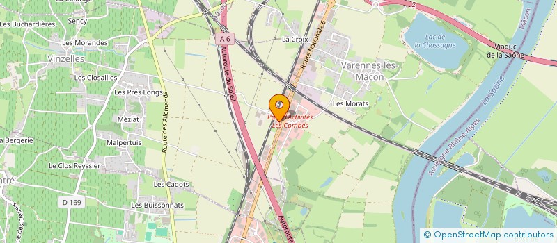 localisation de l'entreprise AUBERGER AUTOMOBILES  VINZELLES