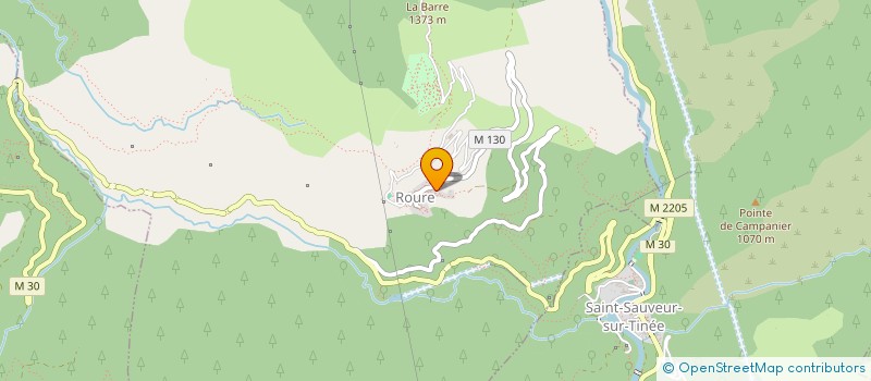 localisation de l'entreprise AUBERGINE  ROURE